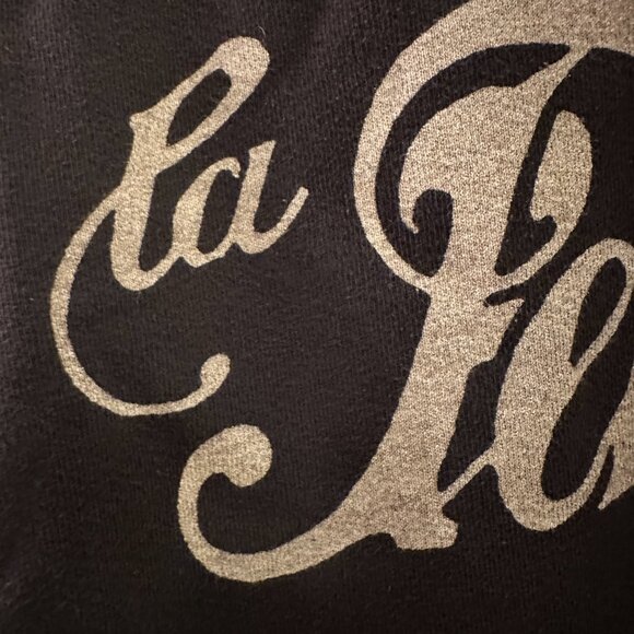 Sol Angeles Anthropologie La Femme Grey Women's Graphic Sweatshirt - Size Large - Picture 3 of 5